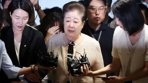 Controversial Religious Head Denies Gift-giving Allegations Involving Ex-South Korea President's Wife