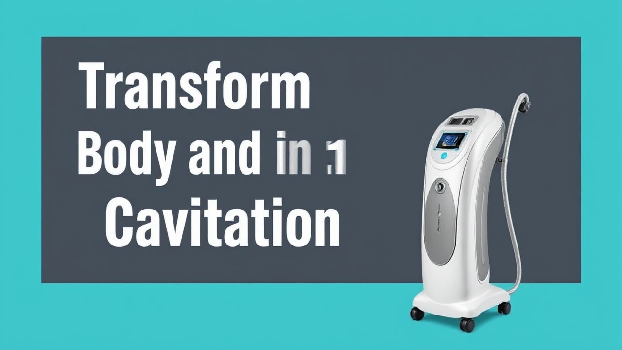Transform Your Body and Skin with the 6 in 1 Cavitation Machine