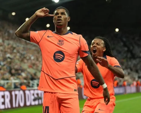 Striker disrupts the Magpies' big occasion and declares: ‘I am evolving at Barcelona’