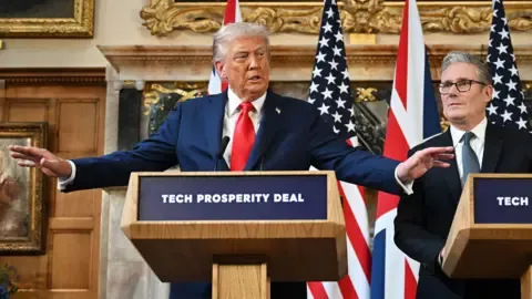 Trump Suggests Starmer Could Employ Military to Manage UK Frontiers