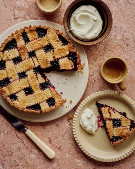 A Tempting Recipe for Blackberry and Bay Crostata